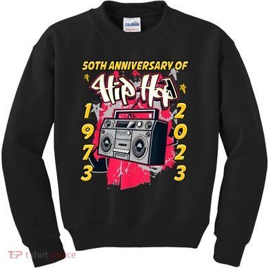 Hip Hop Graffiti Funny 50 Years Old Gift Kids Sweatshirt