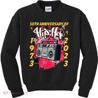 Hip Hop Graffiti Funny 50 Years Old Gift Kids Sweatshirt thumb 0