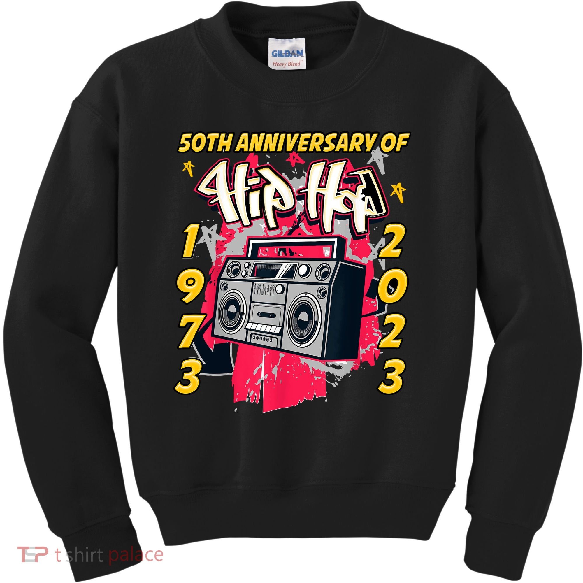 Hip Hop Graffiti Funny 50 Years Old Gift Kids Sweatshirt