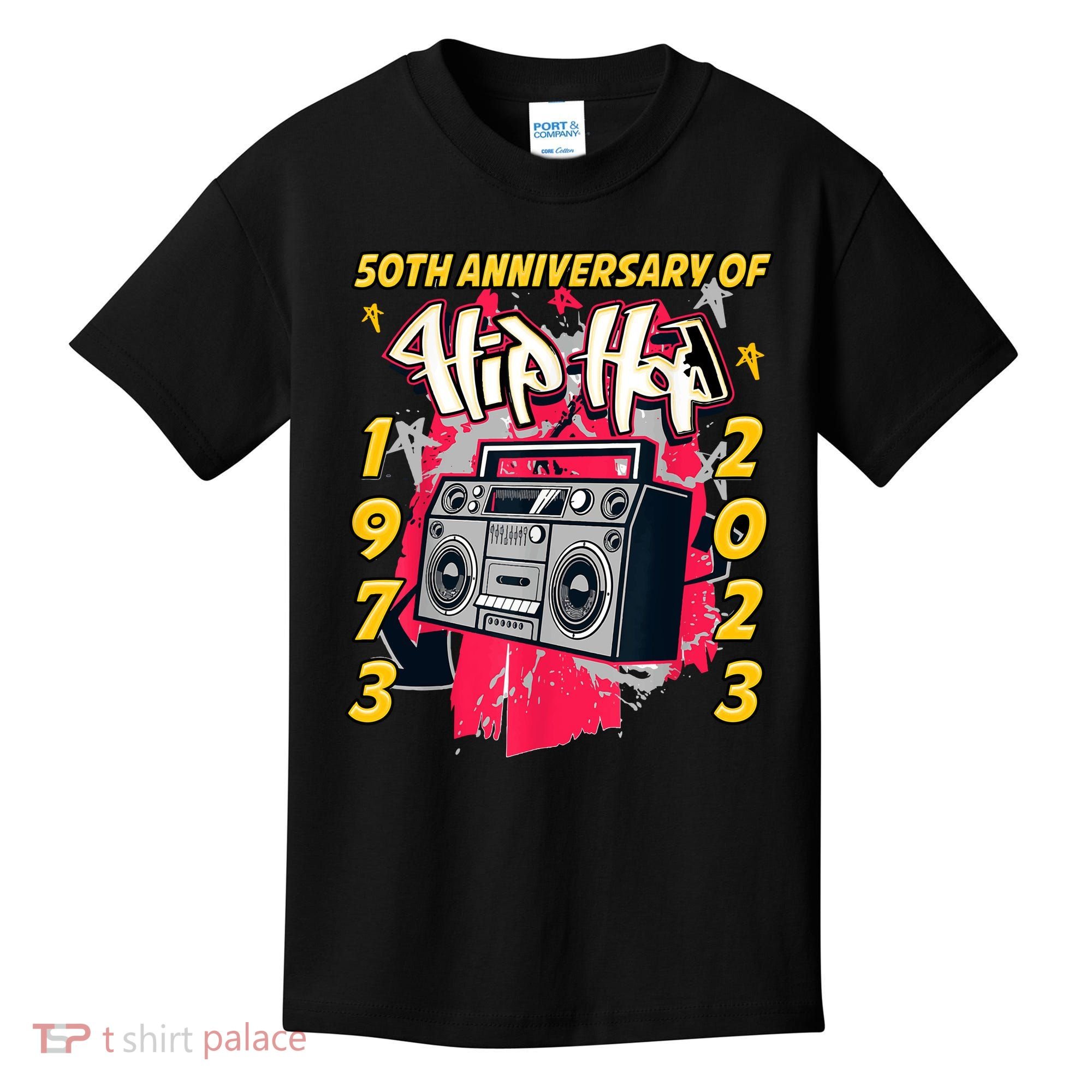 Hip Hop Graffiti Funny 50 Years Old Gift Kids T-Shirt