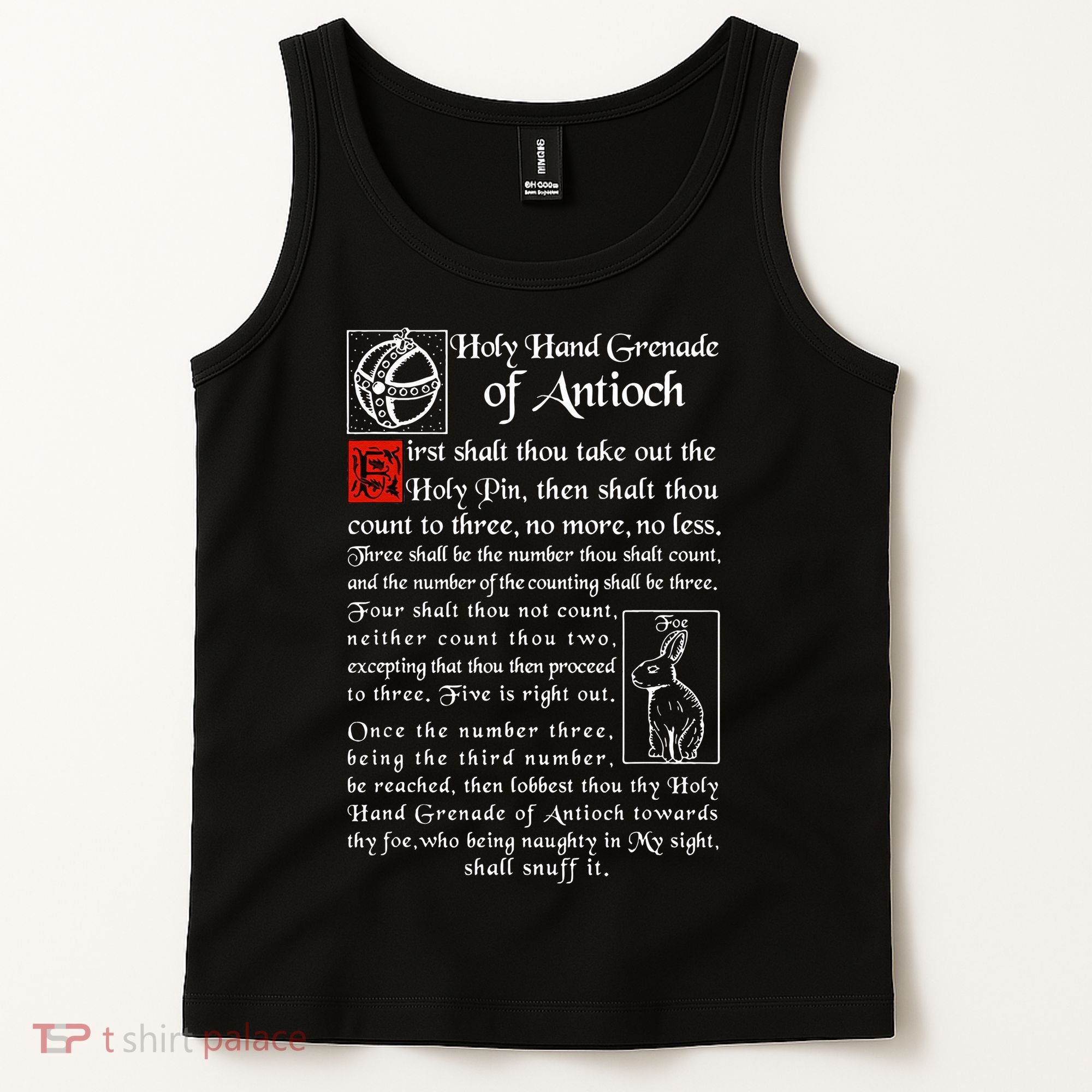 Holy Hand Grenade Of Antioch Tank Top