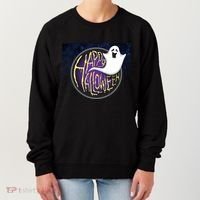 Happy Halloween Ghost Galaxy Women's Sweatshirt thumb 0