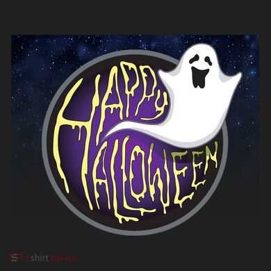 Happy Halloween Ghost Galaxy Women's Sweatshirt