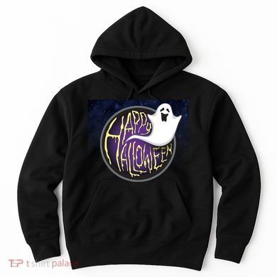 Happy Halloween Ghost Galaxy Hoodie