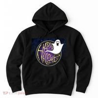 Happy Halloween Ghost Galaxy Hoodie thumb 0