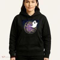 Happy Halloween Ghost Galaxy Hoodie thumb 5