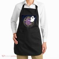 Happy Halloween Ghost Galaxy Apron thumb 2