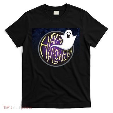 Happy Halloween Ghost Galaxy T-Shirt