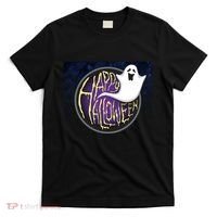 Happy Halloween Ghost Galaxy T-Shirt thumb 0