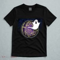 Happy Halloween Ghost Galaxy T-Shirt thumb 5