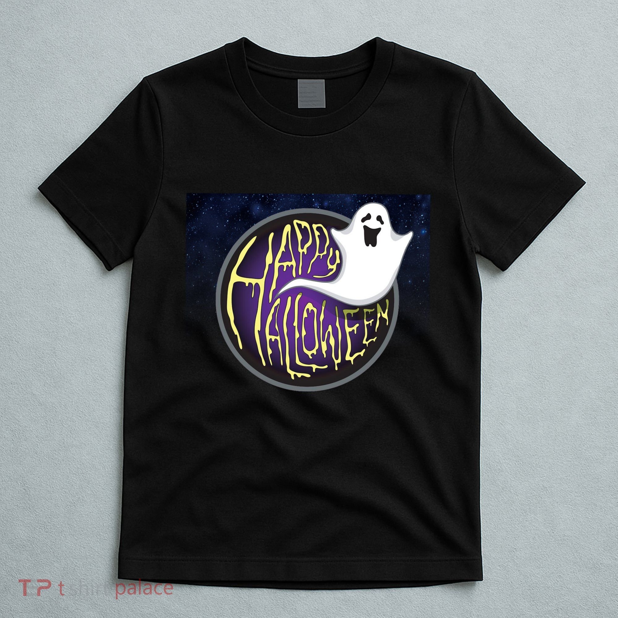 Happy Halloween Ghost Galaxy T-Shirt