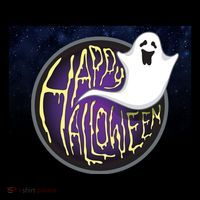 Happy Halloween Ghost Galaxy Coffee Mug thumb 5