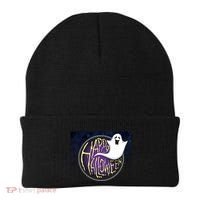 Happy Halloween Ghost Galaxy Beanie thumb 0