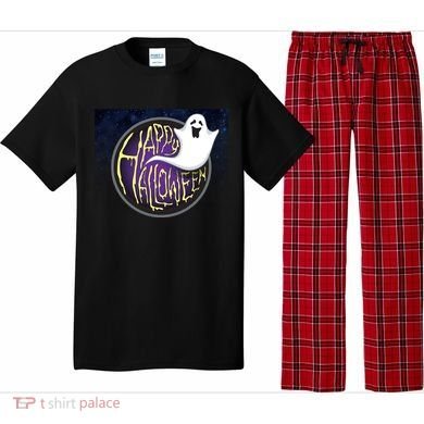 Happy Halloween Ghost Galaxy Pajama Set