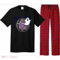 Happy Halloween Ghost Galaxy Pajama Set thumb 0