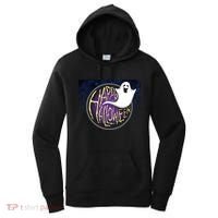 Happy Halloween Ghost Galaxy Women's Hoodie thumb 0