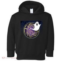 Happy Halloween Ghost Galaxy Toddler Hoodie thumb 0