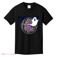 Happy Halloween Ghost Galaxy Kids T-Shirt thumb 0