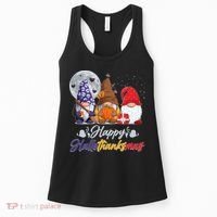 Happy Hallothanksmas Gnomes Women's Tank Top thumb 0