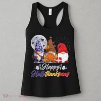 Happy Hallothanksmas Gnomes Women's Tank Top thumb 3