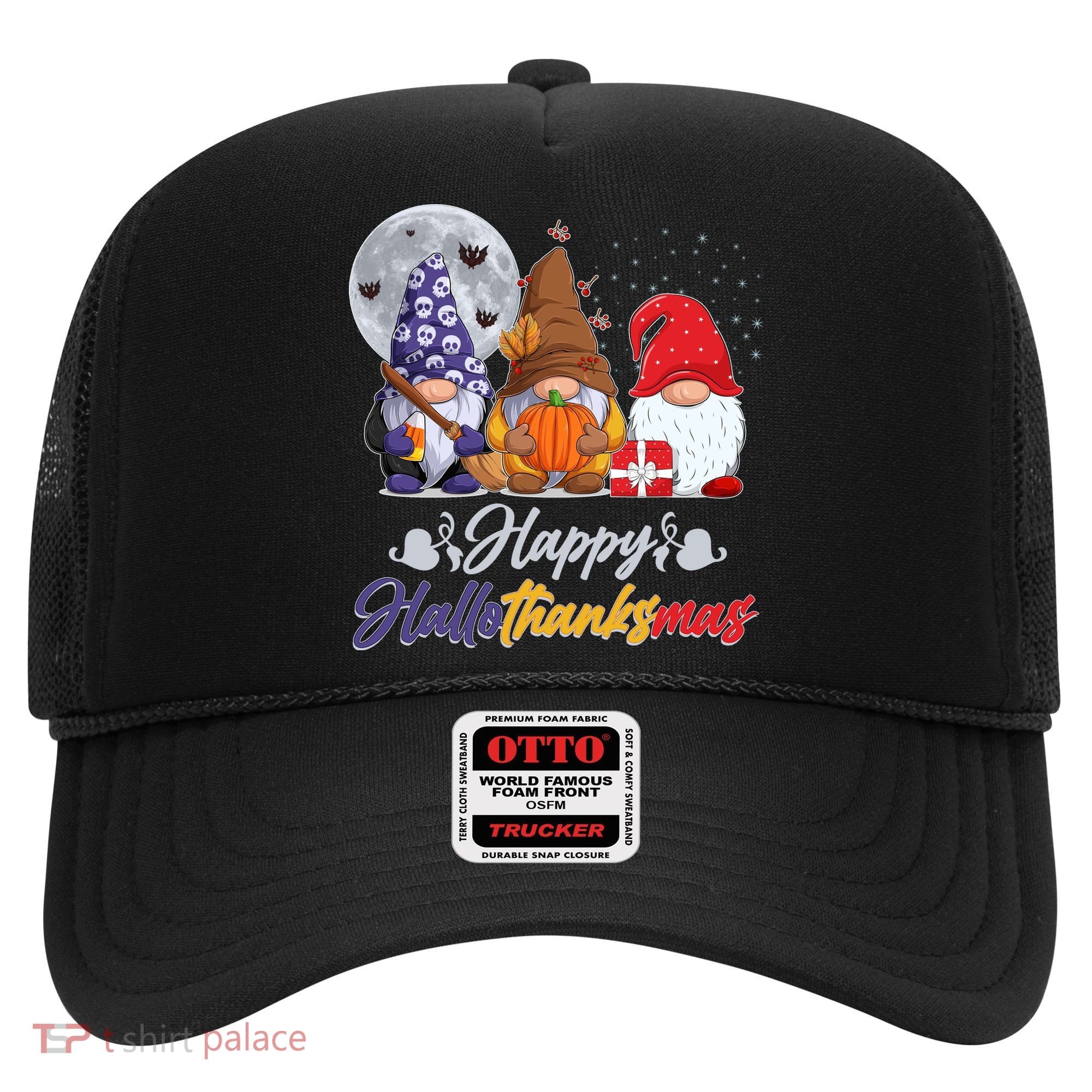Happy Hallothanksmas Gnomes Hat