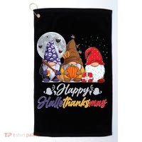 Happy Hallothanksmas Gnomes Golf Towel thumb 0