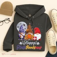 Happy Hallothanksmas Gnomes Hoodie thumb 4