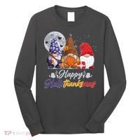Happy Hallothanksmas Gnomes Long Sleeve Shirt thumb 0