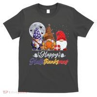Happy Hallothanksmas Gnomes T-Shirt thumb 0