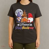 Happy Hallothanksmas Gnomes T-Shirt thumb 4