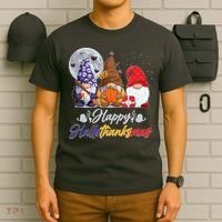 Happy Hallothanksmas Gnomes T-Shirt thumb 6