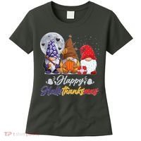 Happy Hallothanksmas Gnomes Women's T-Shirt thumb 0