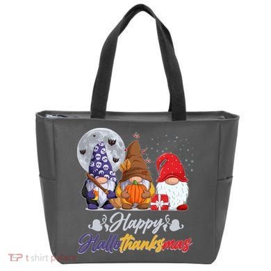 Happy Hallothanksmas Gnomes Tote Bag