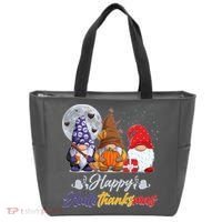 Happy Hallothanksmas Gnomes Tote Bag thumb 0