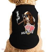 Hustle Hound Gambling Dog Tee Doggie Tank thumb 0