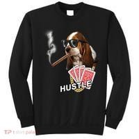 Hustle Hound Gambling Dog Tee Sweatshirt thumb 0