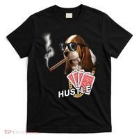 Hustle Hound Gambling Dog Tee T-Shirt thumb 0