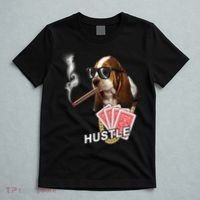 Hustle Hound Gambling Dog Tee T-Shirt thumb 5