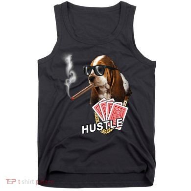 Hustle Hound Gambling Dog Tee Tank Top