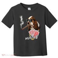 Hustle Hound Gambling Dog Tee Toddler T-Shirt thumb 0