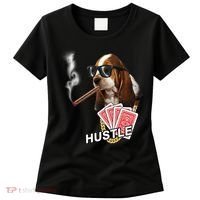 Hustle Hound Gambling Dog Tee Women's T-Shirt thumb 0