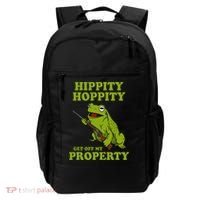 Hippity Hoppity Get Off My Property Frog Meme Backpack thumb 0