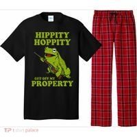Hippity Hoppity Get Off My Property Frog Meme Pajama Set thumb 0