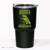 Hippity Hoppity Get Off My Property Frog Meme Tumbler thumb 0