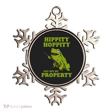 Hippity Hoppity Get Off My Property Frog Meme Ornament