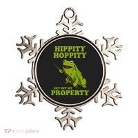 Hippity Hoppity Get Off My Property Frog Meme Ornament thumb 0