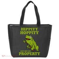 Hippity Hoppity Get Off My Property Frog Meme Tote Bag thumb 0