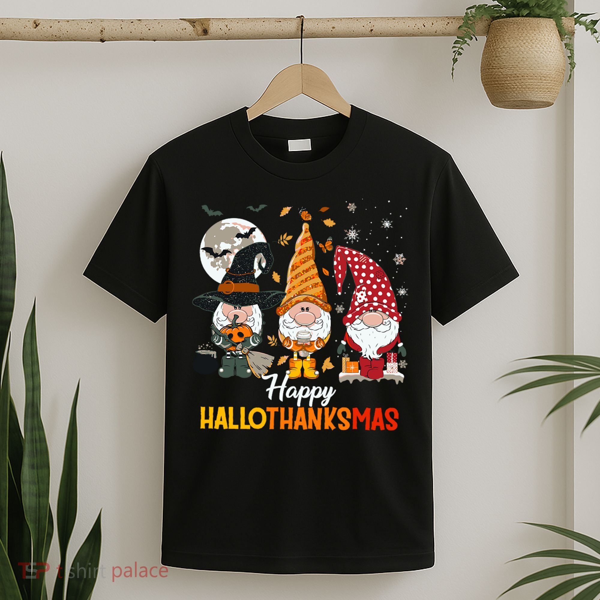 Happy Hallothanksmas Ghomes T-Shirt