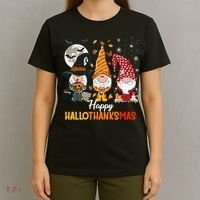 Happy Hallothanksmas Ghomes T-Shirt thumb 4