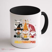 Happy Hallothanksmas Ghomes Coffee Mug thumb 1